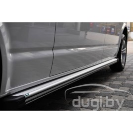 Защита порогов - площадка для Transporter T6 (к.б.).